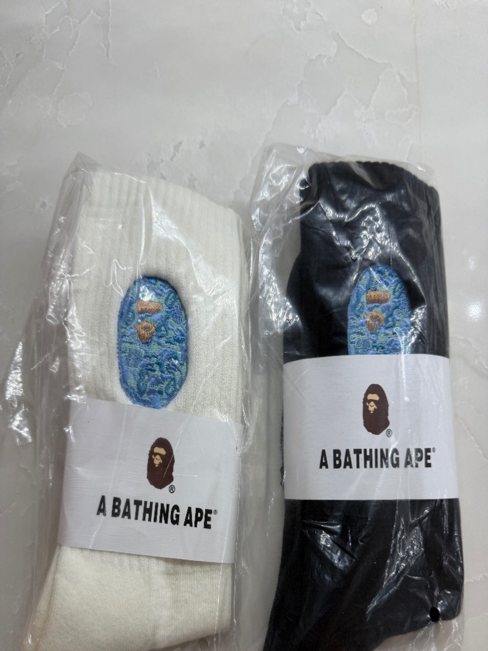 BAPE Socks two pairs size 8-12
